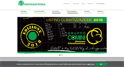 Desktop Screenshot of idrosanitaria.eu