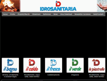 Tablet Screenshot of idrosanitaria.com